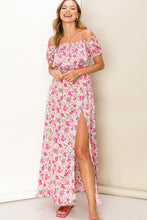 Load image into Gallery viewer, FLORAL PRINT MAXI DRESS
