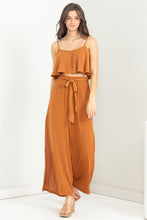 Load image into Gallery viewer, RELAXING RETREAT CROP TOP AND PANTS TWO-PIECE SET
