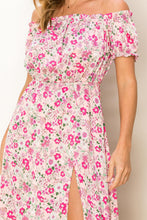 Load image into Gallery viewer, FLORAL PRINT MAXI DRESS
